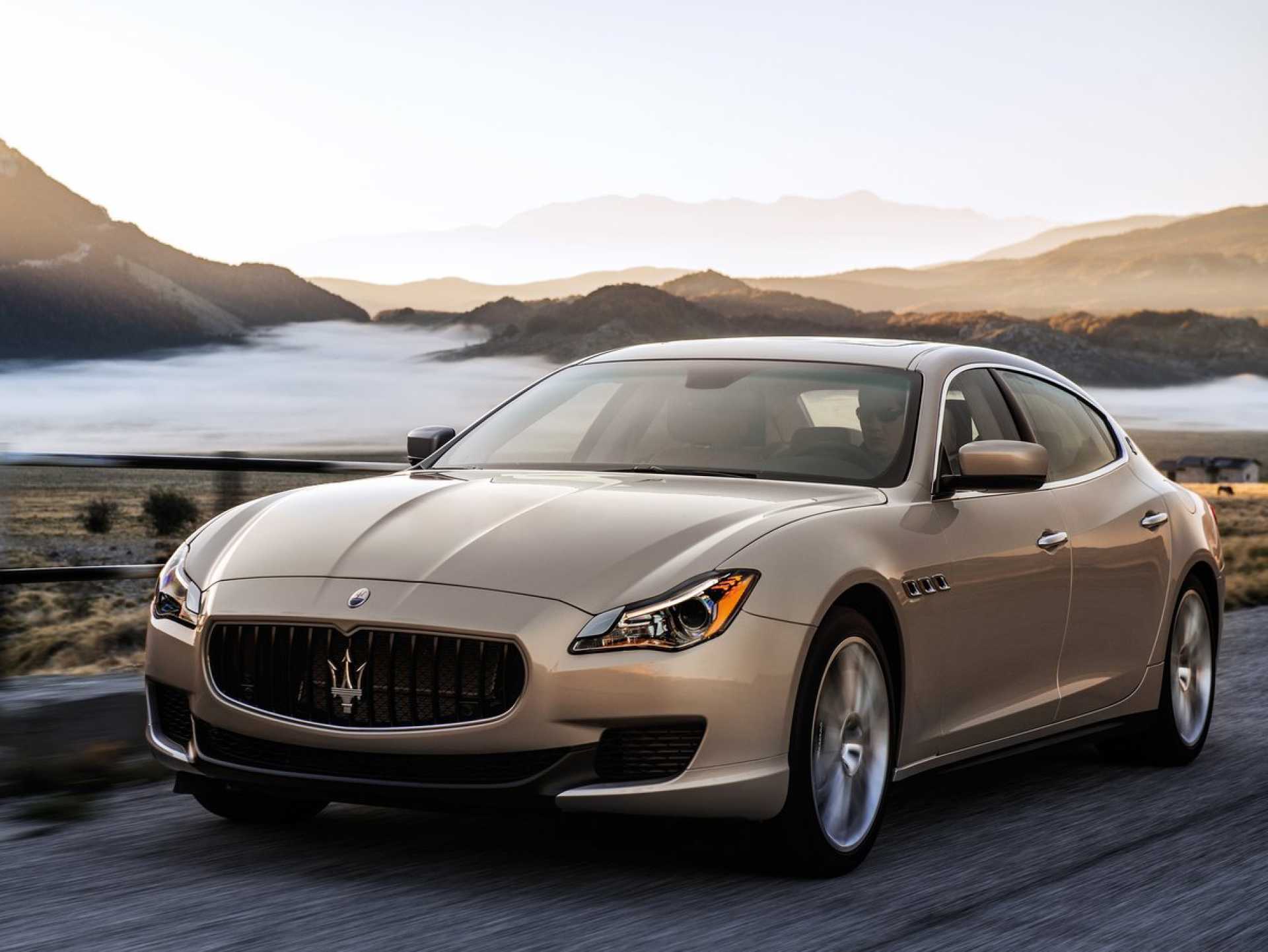 Kit Logo Noir Pour Maserati Quattroporte 2013-2016 - Emblèmes Avant Et Arrière 3D - Adhésif 3M - Améliore Le Style